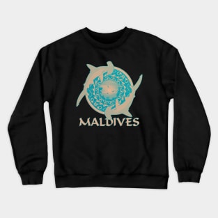 Maldives Hammerhead sharks Crewneck Sweatshirt